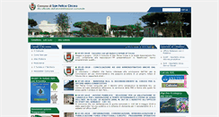 Desktop Screenshot of comune.sanfelicecirceo.lt.it